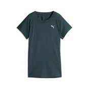 PUMA Training Essentials Tee Women, Clothing, Green Terrain, M