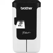Brother PT-P700, Desktop, Plug&Play, TZ tapes 3.5 to 24 mm, Print up to 30mm/sec, Battery (alkaline or NiMH) & adapter, Editor Lite & Editor 5.1, Adapter, USB Cable