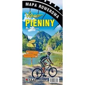 shumee Pieniny 1:30.000. Plastificirana kolesarska karta Velo. Izdaja 2024. Galileos