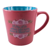 Festa Šolja Why fit in when you were born to stand out Herlig, Keramika, Roze