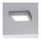 Eglo 78215 - LED stropno svetlo FUEVA LED/10,9W/230V 17x17 cm mat hrom