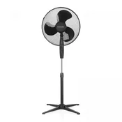 Stoječi ventilator s tremi stopnjami O38 cm - črn