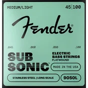 Fender 9050L 45-100 Žice za bas gitaru (Kao novo)