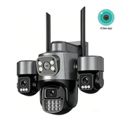 IP Wi-Fi kamera 3u1, 3x3.0MP, IR30m