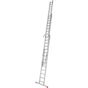 Trodijelna ljestva KRAUSE 3x14 stepenica višenamjenska 4.10m/10.25m/7,20m