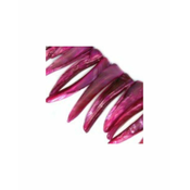Sedefna perla zub roze niska