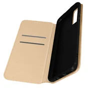 AVIZAR Oppo Find X5 Pro Case Card Holder, Magnetic Flip - Classic Edition Gold, (20715138)