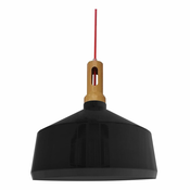 Crna viseca lampa s metalnim sjenilom o 26 cm Robinson - Candellux Lighting