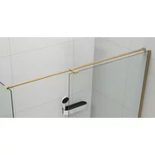 TRINITY/VARIO univerzalni stenski nosilec za tuš zaslon 2000 mm, zlata mat - 200 cm - Gelco - 36 - Lepilo - Drugo - 3-delne tuš kabine - 14
