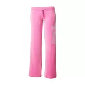 Juicy Couture Hlače Gothic Crown  roza / srebrna