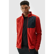 Mens Polar With Collar Regular 4F Orange 4FWAW24TFL