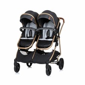 Chipolino djecja kolica za blizance ili dvoje djece Duo Smart – raven