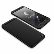 Zaštitna futrola GKK 360 - Prednji i stražnji poklopac cijelog mobitela za Xiaomi Redmi 5A - Crna KP15705
