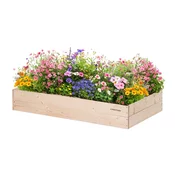 ATMOWOOD Lesena visoka greda 120 x 60 x 20 cm