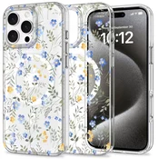 Clear Case Aurora Flower za iPhone 16 Pro MagSafe - prozoren