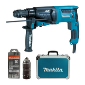 MAKITA HR2631FT13 Električno vrtalno kladivo, 800W