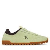 Superge Calvin Klein Jeans Low Profile Runner Mg Sue YW0YW01898 Zelena