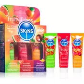 Skins Fruity Sampler Tubes komplet lubrikacijskih gelov