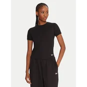 Reebok Majica RK25309CCW Črna Slim Fit