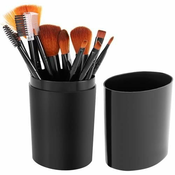 Set 12 sintetičnih čopičev za ličenje + lonček