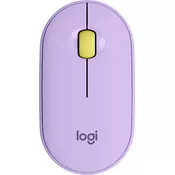 Miška Logitech Pebble M350 Wireless, vijolična