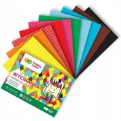 shumee Sijajni barvni blok papirja HAPPY COLOR A4 izrez 10 listov