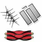 Ultra-pack s črnimi stranskimi krtačkami za Roborock S5, S6, E5, S50, S55