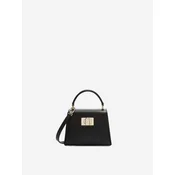 FURLA Ročna torbica 1927 Cuir črna