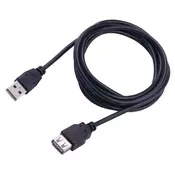 KABEL USB A Moški - USB A Ženski PODALJŠEK 2 m / NA DROBNO