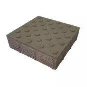 Oblak taktilna čepasta plošča 30x30cm, siva