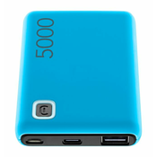CELLULARLINE prenosna baterija POWERBANK ESSENCE (5000mAh), modra