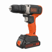 BLACK & DECKER akumulatorska bušilica BCD001C1 18 V 1,5Ah