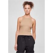 Womens ribbed knit with a crossed back part Unionbeige