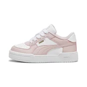 PUMA CA Pro Classic Kids Trainers, Shoes, White/Mauve Mist, 27.5