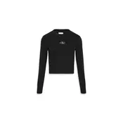 Calvin Klein Jeans Majica  temno siva / črna / bela