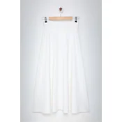 Trendyol Ecru Skirt Gödeli Knitted Skirt