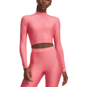 Under Armour Majica z dolgimi rokavi Under Armour HeatGear Crop Mock Women LS