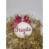 Božična kroglica z napisom KROBO 01