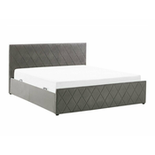 Postelja Berwyn 1104 (Siva) Zakonske, Siva, 140x200, Blago, Na voljo, 150x214x99cm