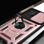 Overboard Oklepni ovitek za Xiaomi Redmi 10C, CamShield Slide, roza zlat
