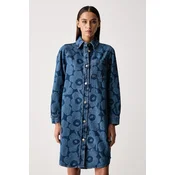 Marimekko obleka denim