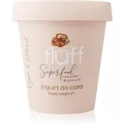 Fluff Superfood Chocolate jogurt za telo Rice Protein & Coconut Oil 180 ml