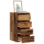 shumee vidaXL Predalnik, starinski les, 40x41x76 cm, material na osnovi lesa