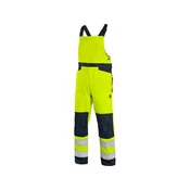 CXS Hlače CXS HALIFAX, visoko vidne, moške, rumeno-modre