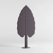 Rotaliana Eden Alocasia LED talna svetilka, siva - Dnevna soba/jedilnica - Dizajn - Tkanine/tekstil