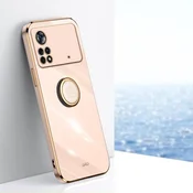 Overboard Ovitek za Xiaomi Redmi Note 12 Pro 4G, Electro Ring, roza