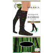 Solidea Socks For You Bamboo Flash Knee-highs 18 24 mmHg 5XXL Black