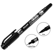 PILOT marker TWIN, črn
