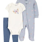 Carters komplet 3/1 (zeka,bodi,pant), decaci