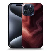 Silikonski prozorni ovitek za Apple iPhone 15 Pro Max - Rouge